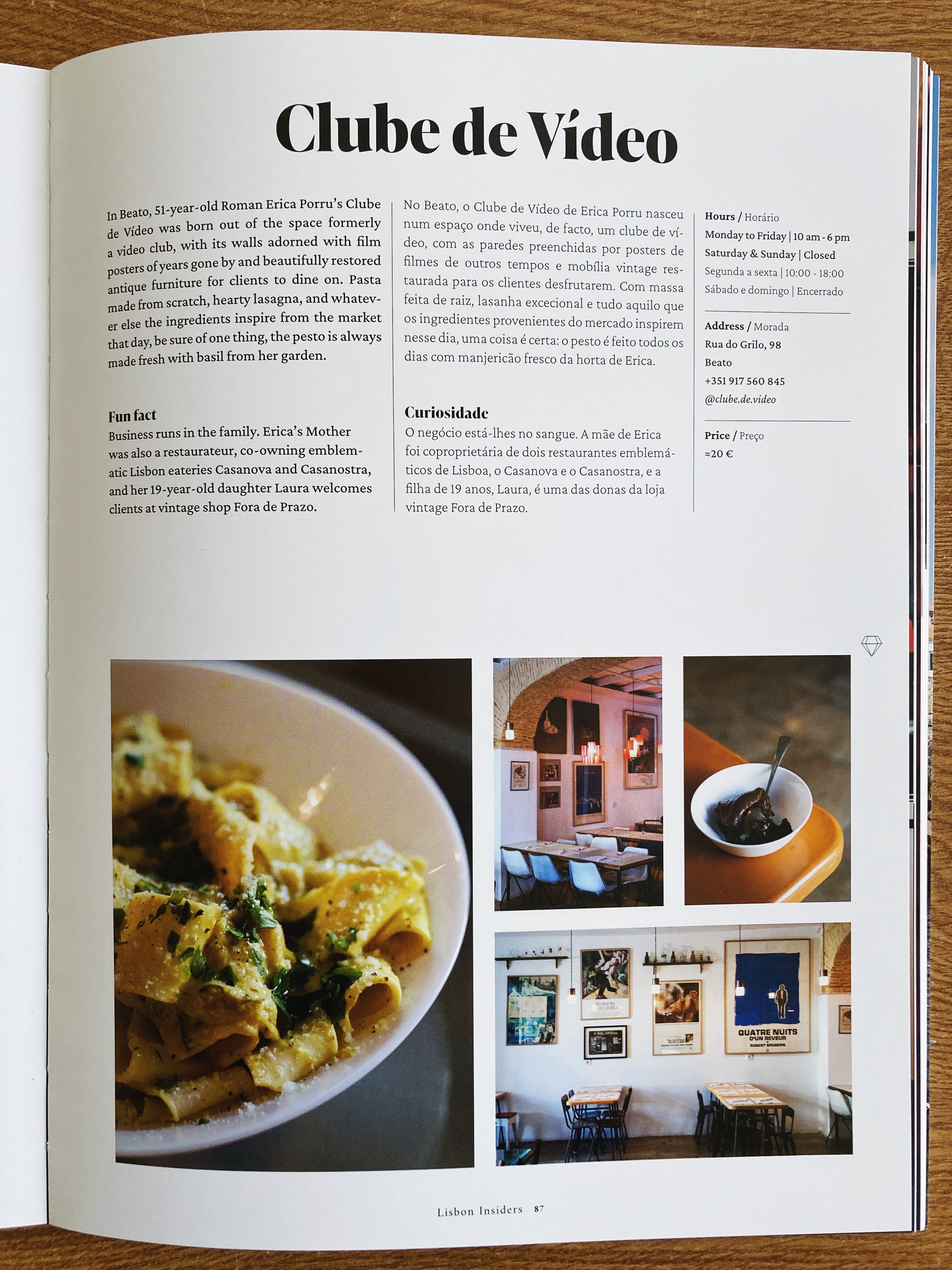 Lisbon Insiders Magazine